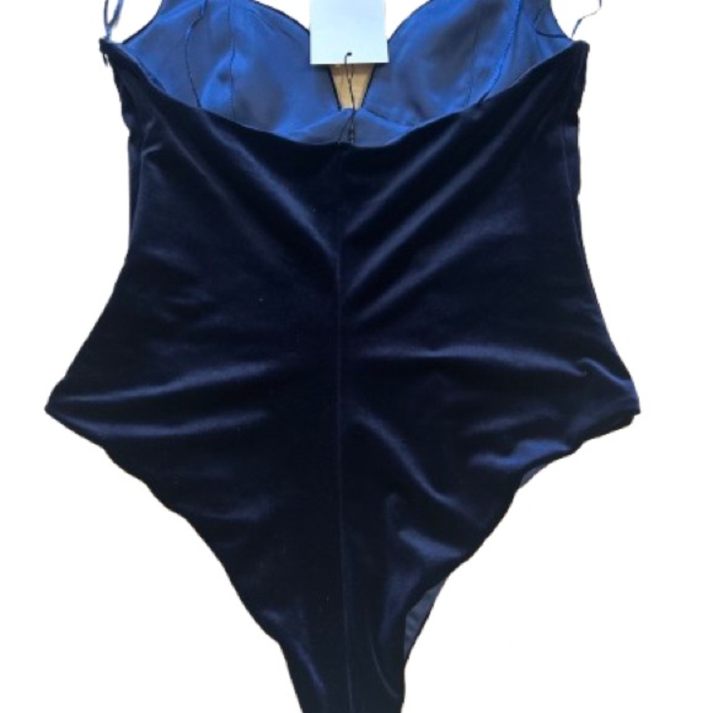 Zara Navy Blue Bodysuit - Picture 2 of 7